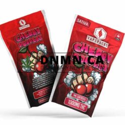 VapePacks Cherry Popperz 1mL Cartridge – 1000mg THC Sativa